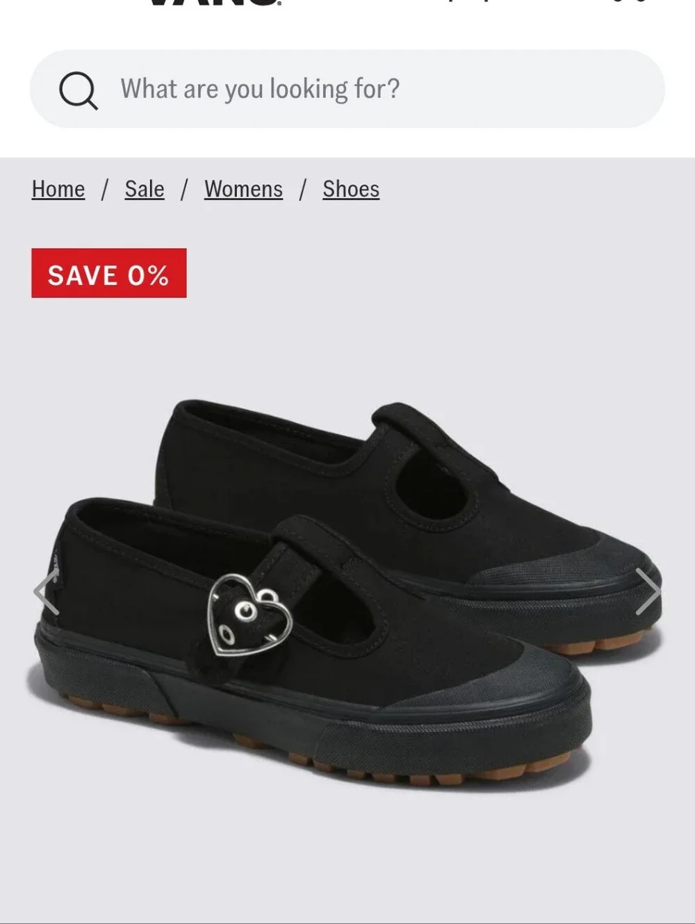 Vans Black Canvas Mary Jane Strap Shoes Style 93